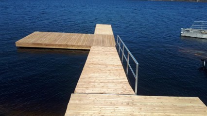 12ft x 24ft, 6ft x 24ft Floating Pontoon Dock in Georgian Bay.jpg
